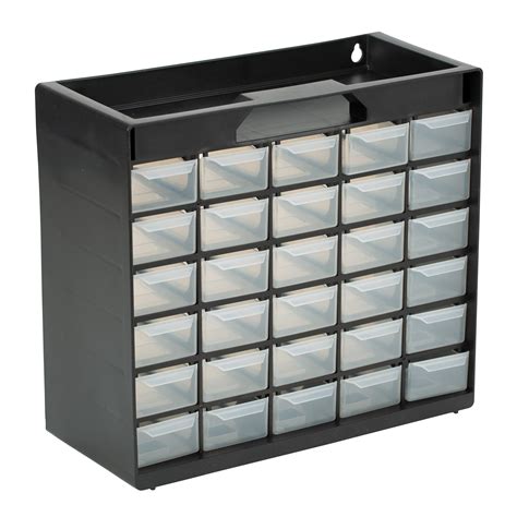 small parts storage boxes metal|stackable small parts organizer.